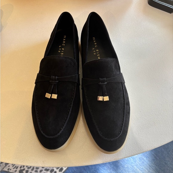 MARC FISHER! Brand New in Box! “Yanelli” loafer in black suede - Picture 5 of 6